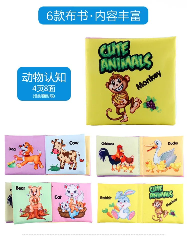 Baby Educational Cloth Book - Bébé et allaitement